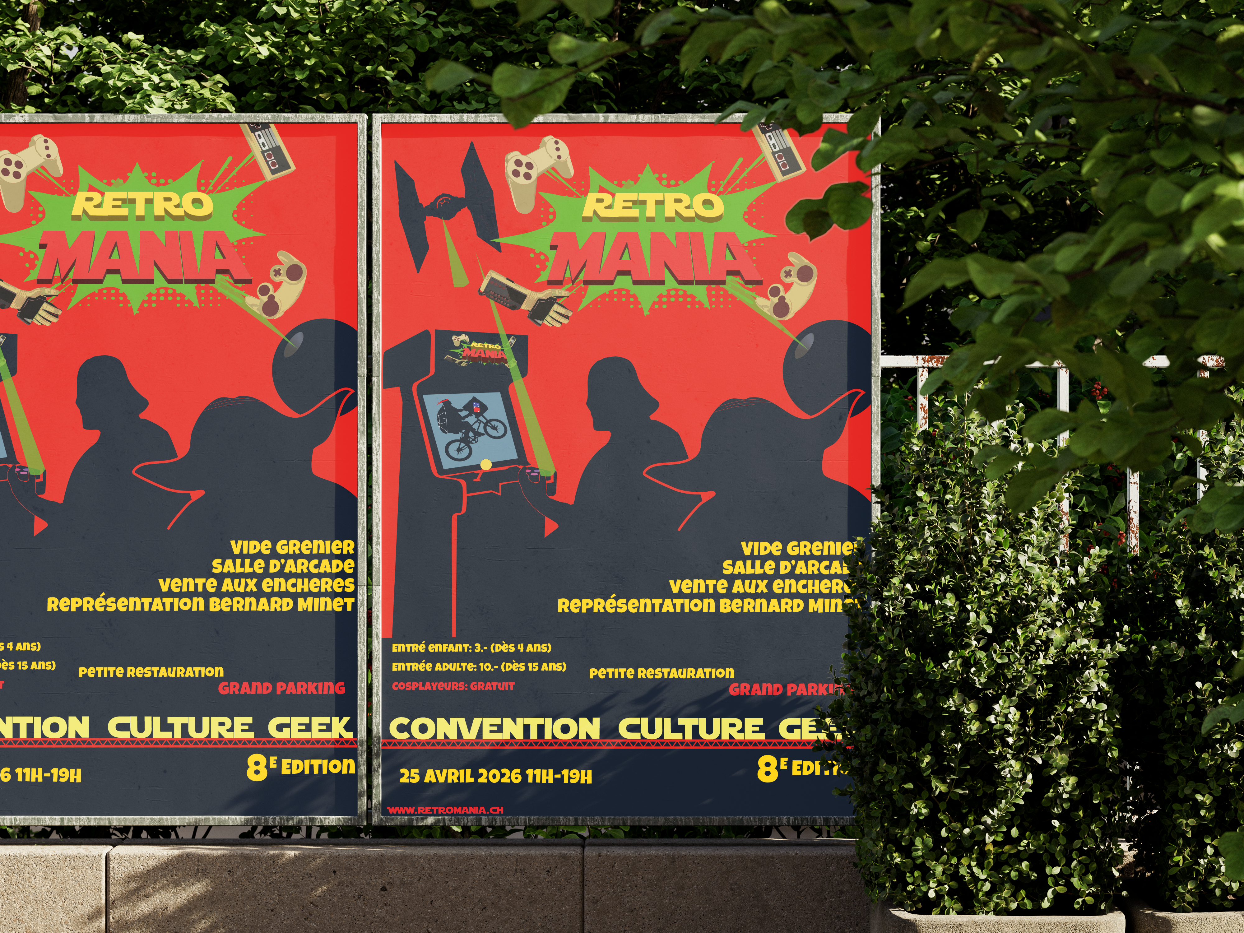 Affiche du Festival Rétro Mania