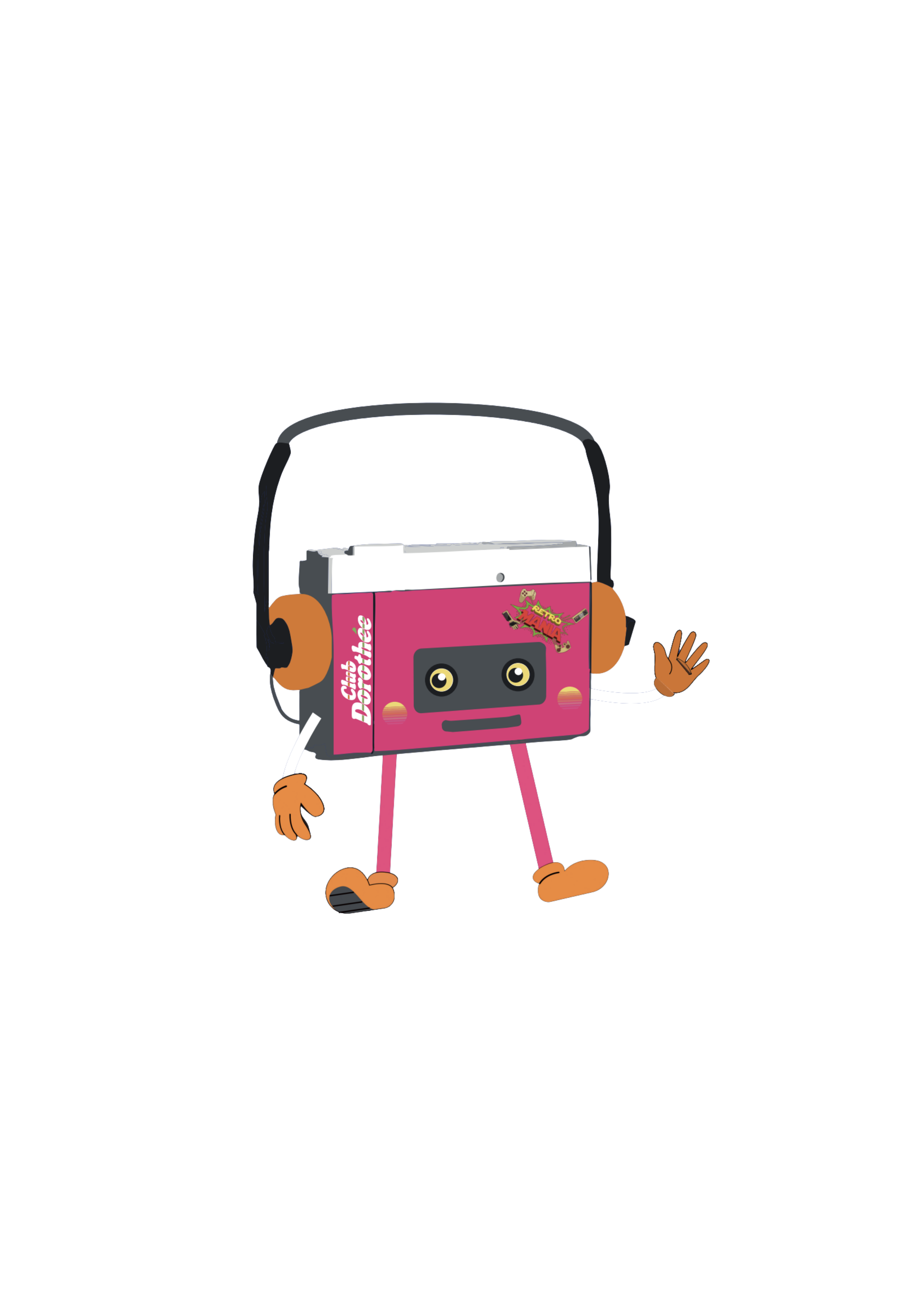 Mascotte du Festival Rétro Mania